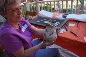 Mid-1800's Ceramic Pitcher