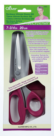 Clover Bordeaux Scissors by Nancy Zieman