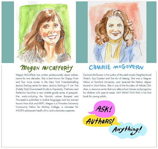 Ask! Authors! Anything! Ep. 6: Cammie McGovern on 9/19