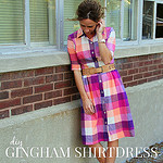 gingham sundress refashion
