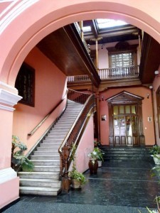 Eau Vive staircase