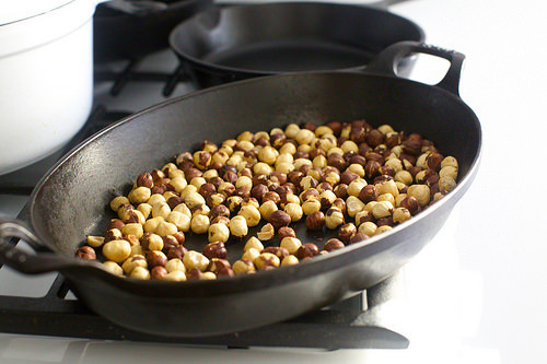 well-toasted hazelnuts