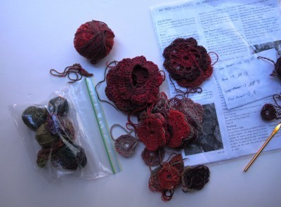 There's going to be a few ends to weave in...