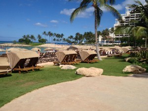 Aulani Beach casabellas (photo by Sarah Graffam)