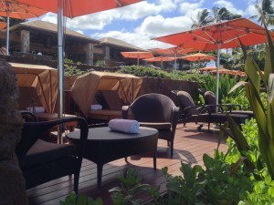 Aulani executive lanai (photo by Sarah Graffam)