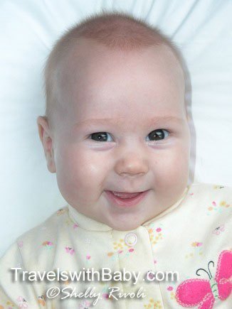 Traveling with a baby? Sure, just snapping an acceptable photo for the passport can be a challenge (one of our first attempts above--already 10 years ago!). But there are plenty of reasons to go now...go far...and go before they start school!