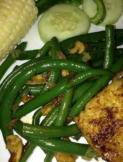 Butter Toasted Walnut Green Beans - dinner is served