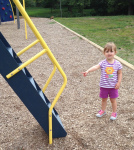 I'm a big girl I can go up there now.