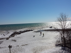 Lake Ontario beach