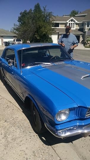 My Uncle John with his '65 Mustang