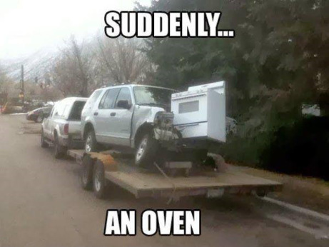 Suddenly oven