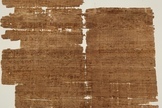 ancient papyrus tax receipt