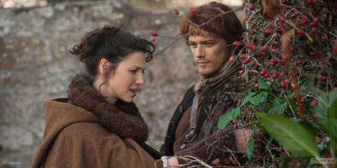 claire and jamie at the black kirk