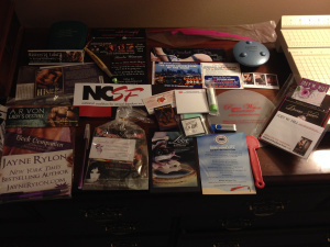 The goodies in the bag!