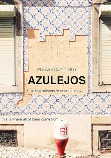 please don't buy azulejos