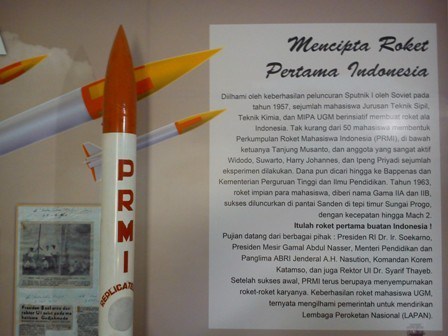 Pencipta roket pertama Indonesia