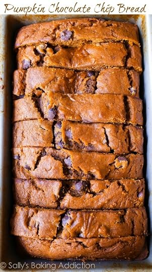 This recipe makes one heck of a super-moist pumpkin bread! This fall favorite is packed with sweet cinnamon spice, chocolate chips, and tons of pumpkin flavor. Recipe via sallysbakingaddiction.com