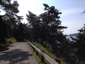 A bend in the road