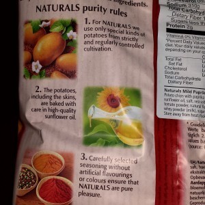 Detail of paprika chips, snack from Germany