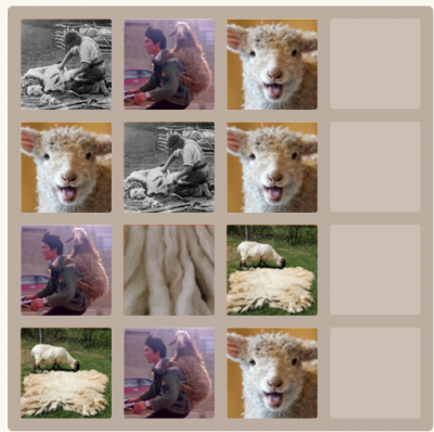 I haven't seen the sweater yet. :-(