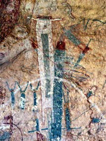 whiteshaman rock art panel