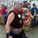 Tristan the Teddy Bear meets the Mighty Thor