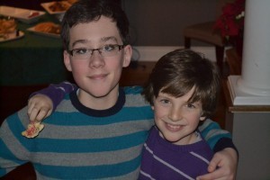 Alec (left) and Matice