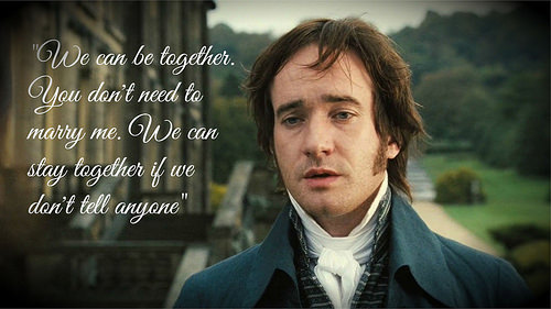 mr darcy frame