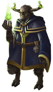 Pancras the Putrid, First Wizard of Drak-Anor (Art by Lily Yang)