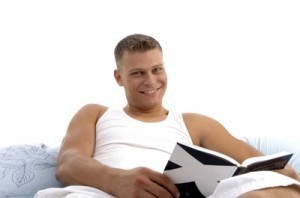 reading man