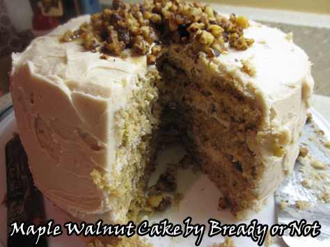 Maple Walnut Cake