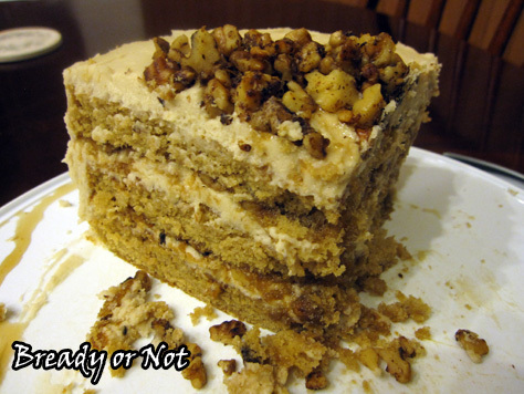 Maple Walnut Cake