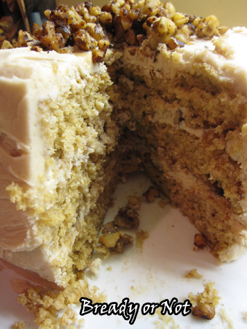 Maple Walnut Cake