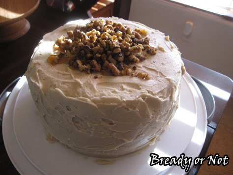 Maple Walnut Cake