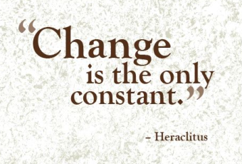change is the only constant