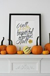 Hello Fall Printable via Nest of Posies