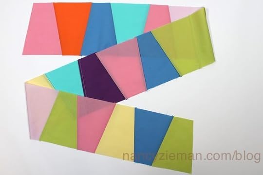 Quick Column Quilts by Nancy Zieman with Grandmother's One-Patch Quilt Template