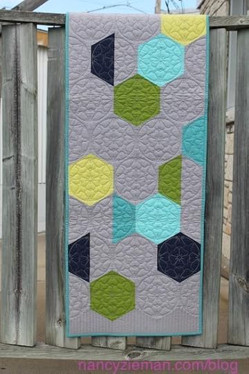 Quick Column Quilts by Nancy Zieman with Grandmother's One-Patch Quilt Template