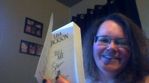 Lisa Jackson's autograph on my copy of 