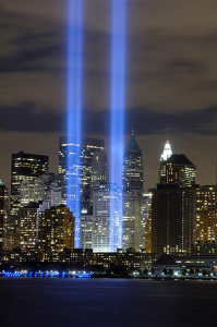 9-11 Tribute In Light Memorial