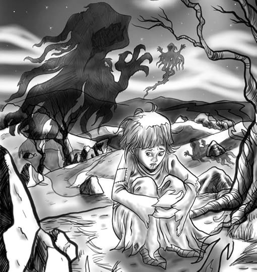 Scene From The Red Sun: Mavery Encounters Wraiths