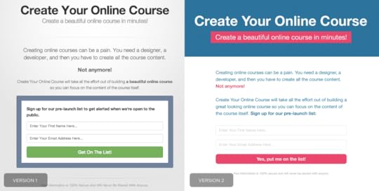CreateYourOnlineCourse Landing Page