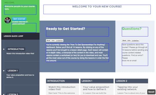 CreateYourOnlineCourse Inline Editor