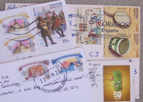 Postcrossing Batch 9.11.14