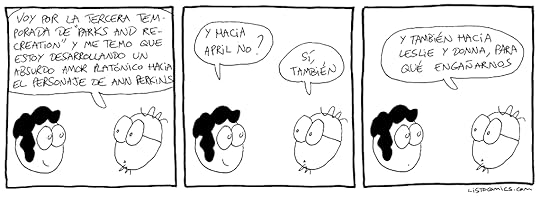 Tira cómica sobre la teleserie Parks and Recreation.