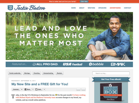 My Blog After My Makeover