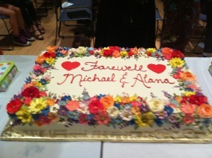 Judson says good-bye