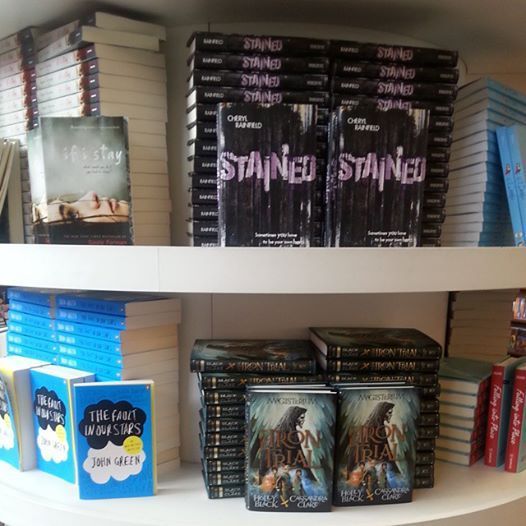 Stained-next-to-if-i-stay-john-green-and-more