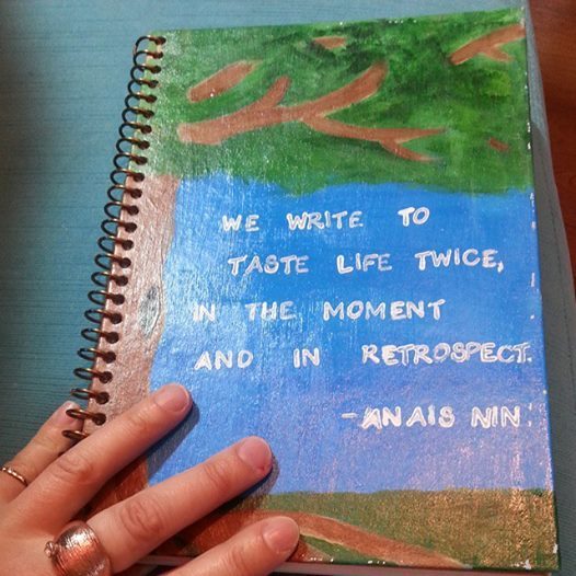 painted-journal-and-ring-gifts-from-readers-STAINED-Chapters-Scarborough