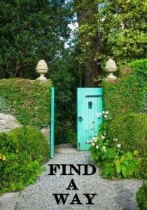 find a way